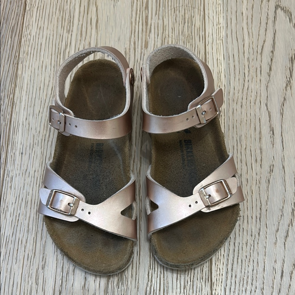 Birkenstock Kids Sandals - Metallic Pink